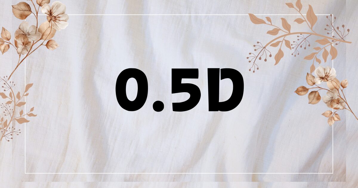ドラマ『0.5D』Blu-ray特典やイベント・グッズ情報！