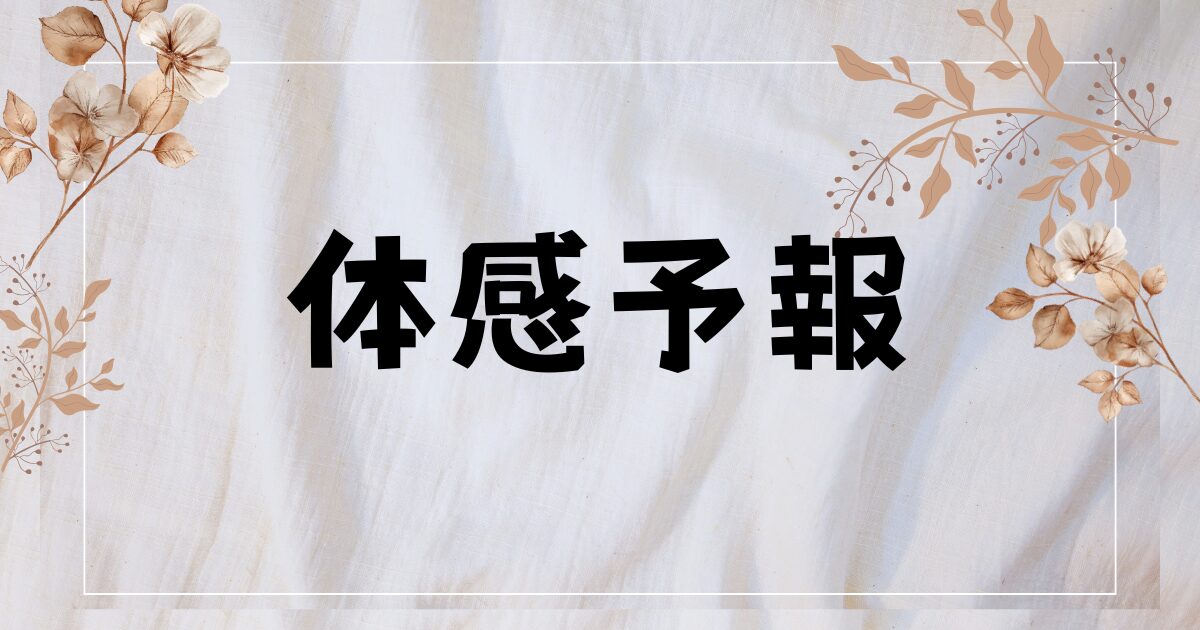 BLドラマ『体感予報』はどこで見れる？豪華キャストの魅力から配信情報まで！